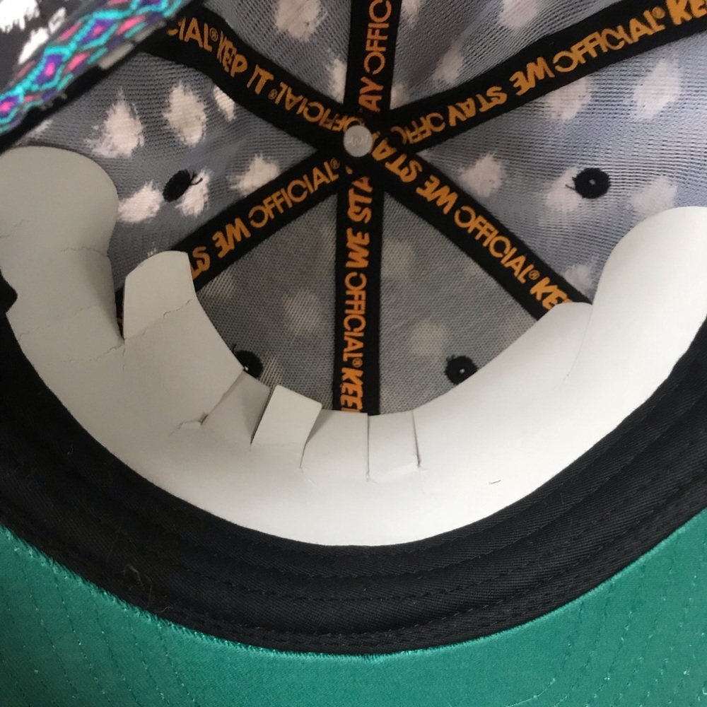 NWT MENS HAT OFFICIAL PREMIUM HEADWEAR FLAT BRIM - Picture 7 of 8